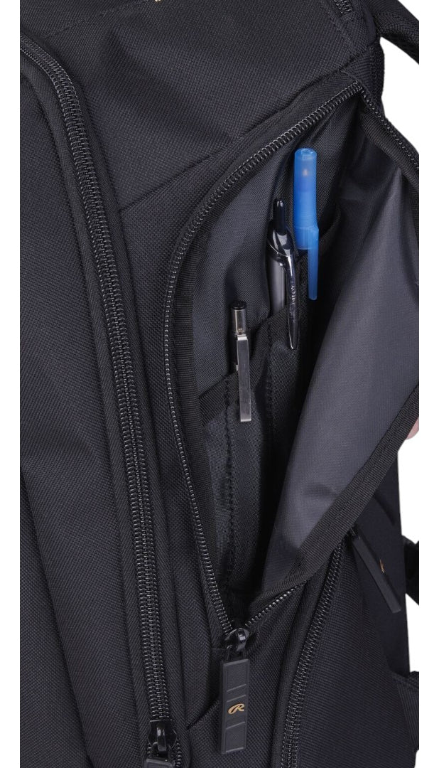 Backpack De Béisbol Rawlings Gold Collection Utility Black