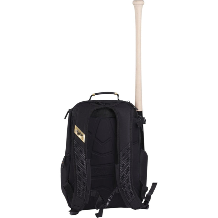 Backpack De Béisbol Rawlings Gold Collection Utility Black