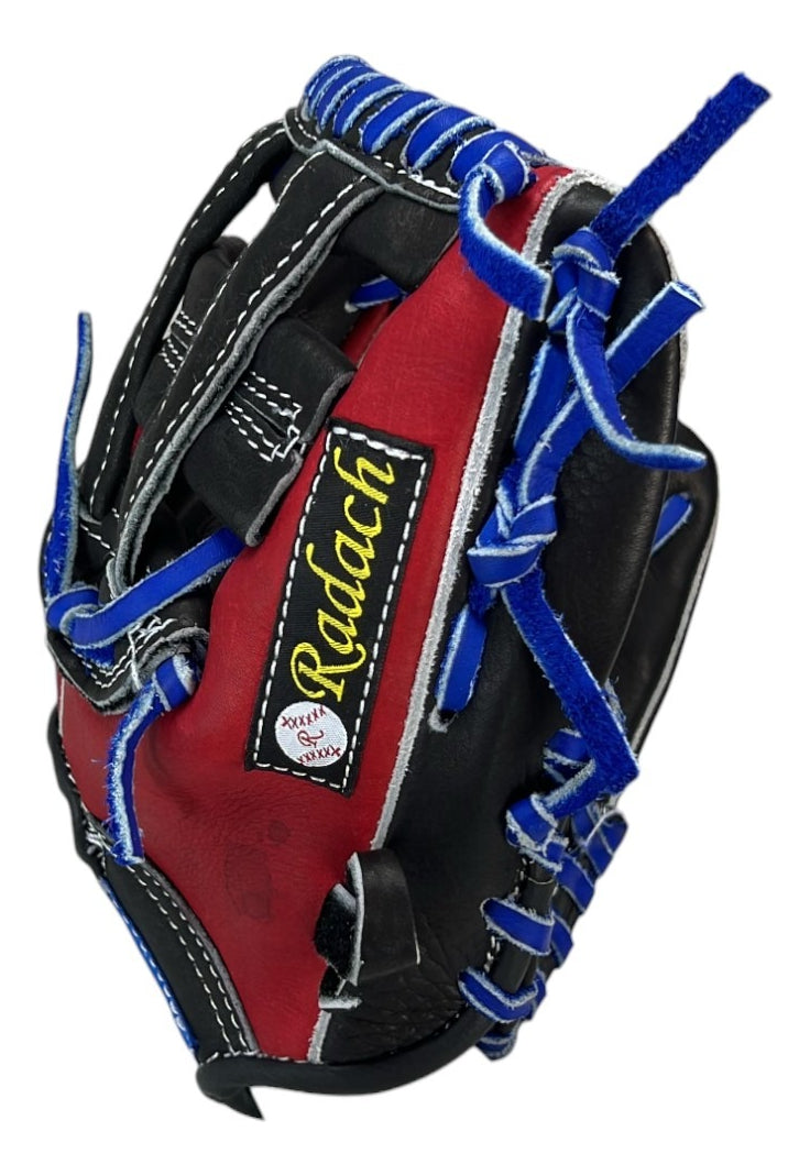 Guante De Beisbol Juvenil Radach Basic Game 11  Rojo/negro H