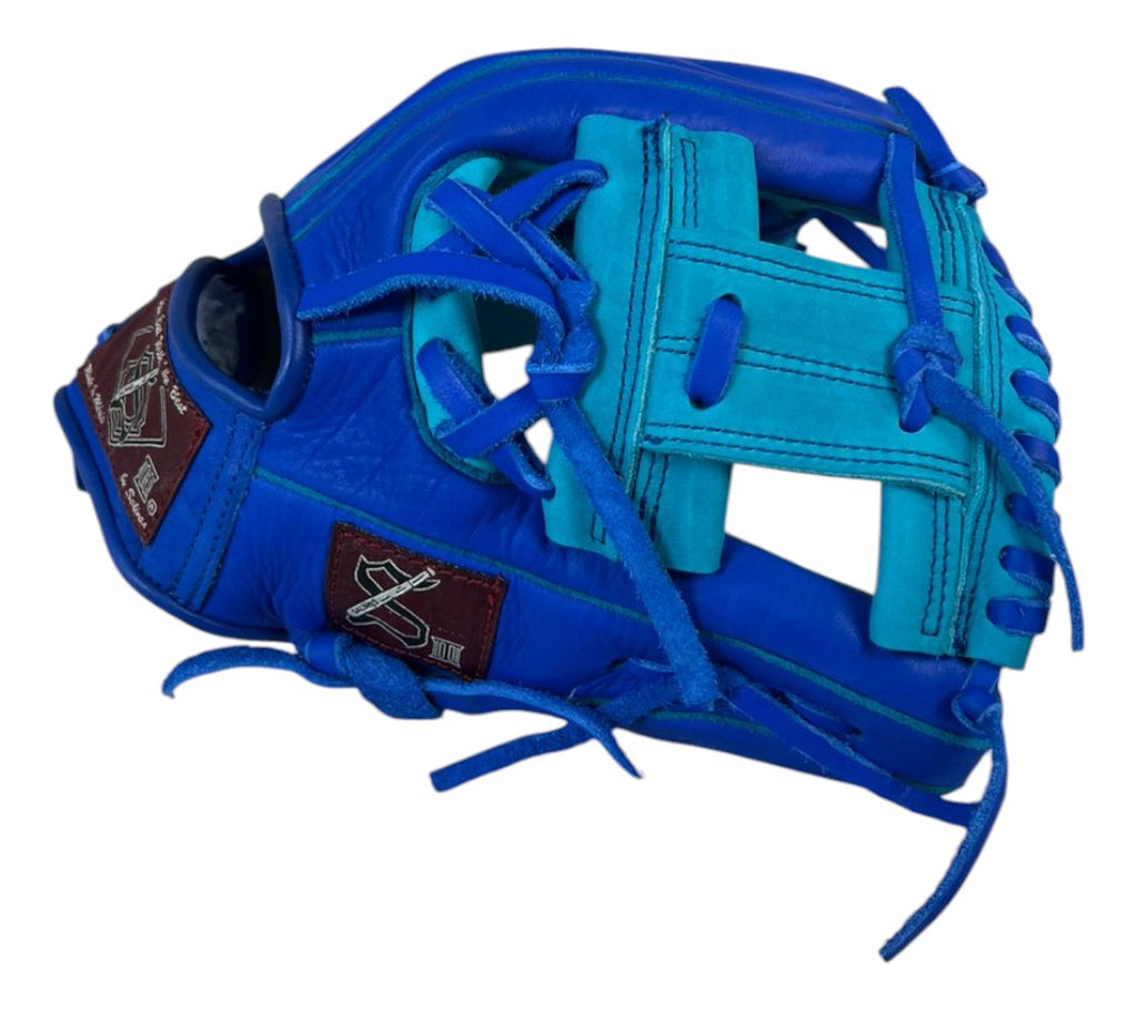 Guante De Béisbol Salinas 11.5 Azul Royal/aqua Caja I