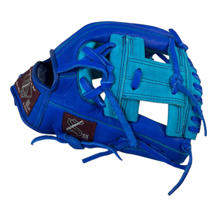 Guante De Béisbol Salinas 11.5 Azul Royal/aqua Caja I