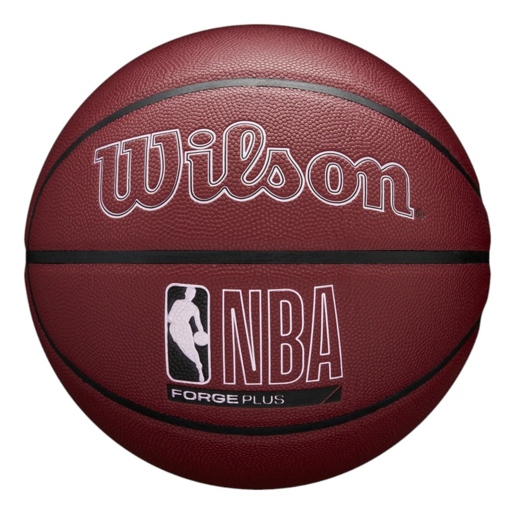 Balón De Basquetbol Wilson Nba Forge Plus #7 Maroon