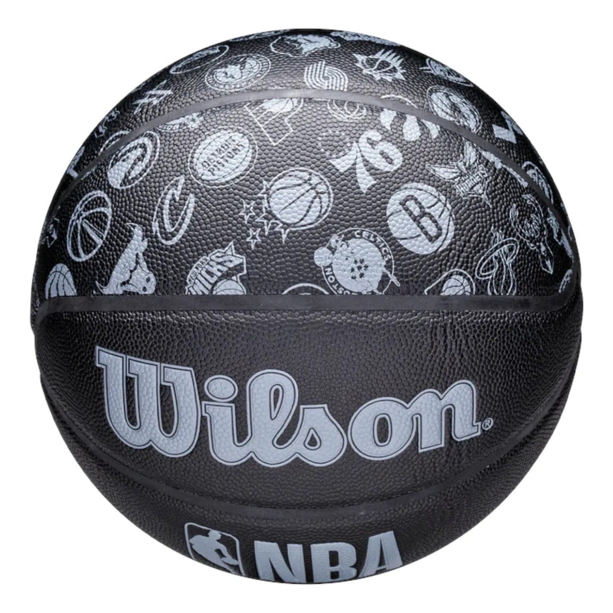 Balon De Basquetbol All Teams Black Premium #7