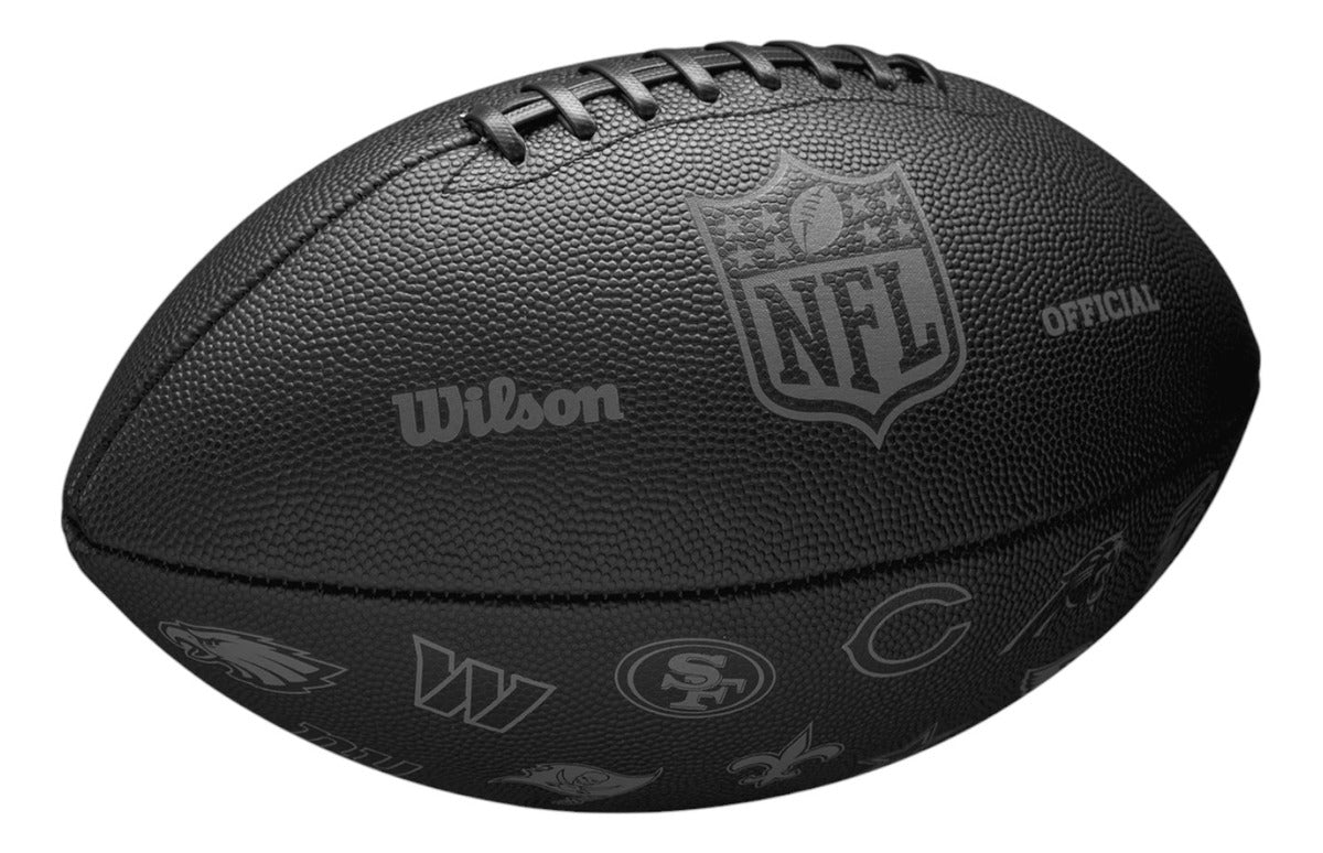 Balón De Futbol Americano Wilson Nfl 32 Team Black
