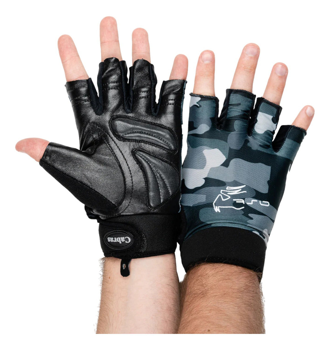 Guantes Para Gym Cabras Powerlight Gris Chicos