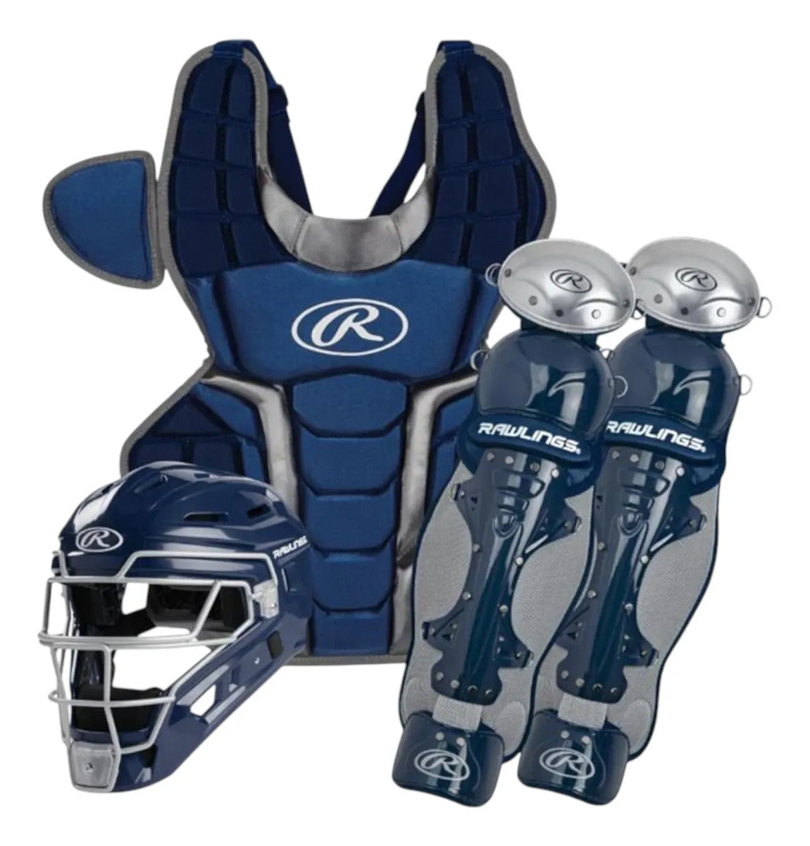 Arreo Catcher Rawlings Renegade 2.0 Adulto Marino 3 Piezas