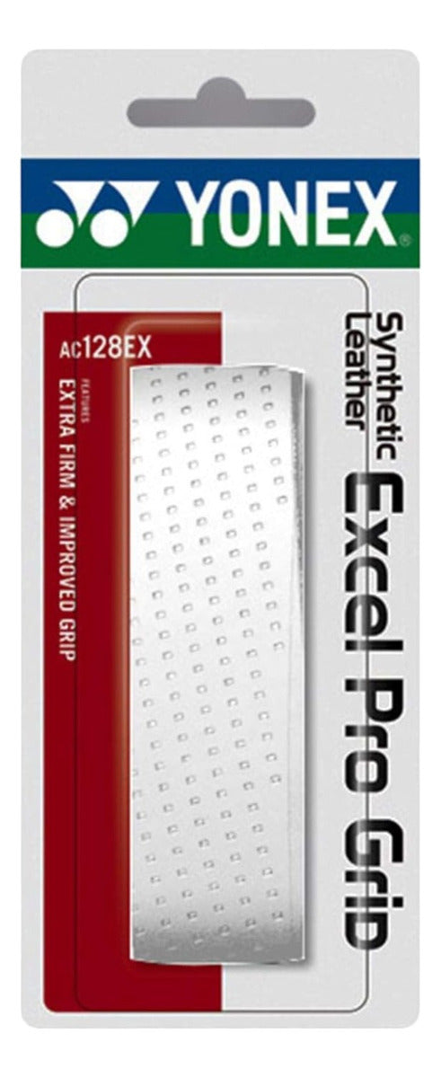 Grip Yonex Synthetic Excel Pro Blanco Con Envio