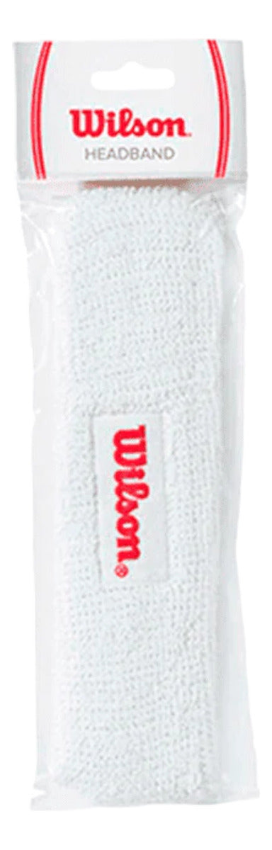 Bandana Deportiva Absorbente Wilson Blanca C/envío