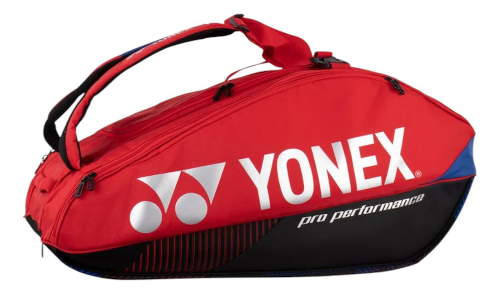 Raquetero Yonex Pro Racquet Bag 9pcs 2025 Scarlet