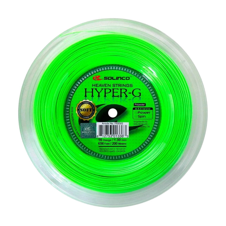 Solinco Hyper-g Soft 16 1.30mm Rollo De 200mts