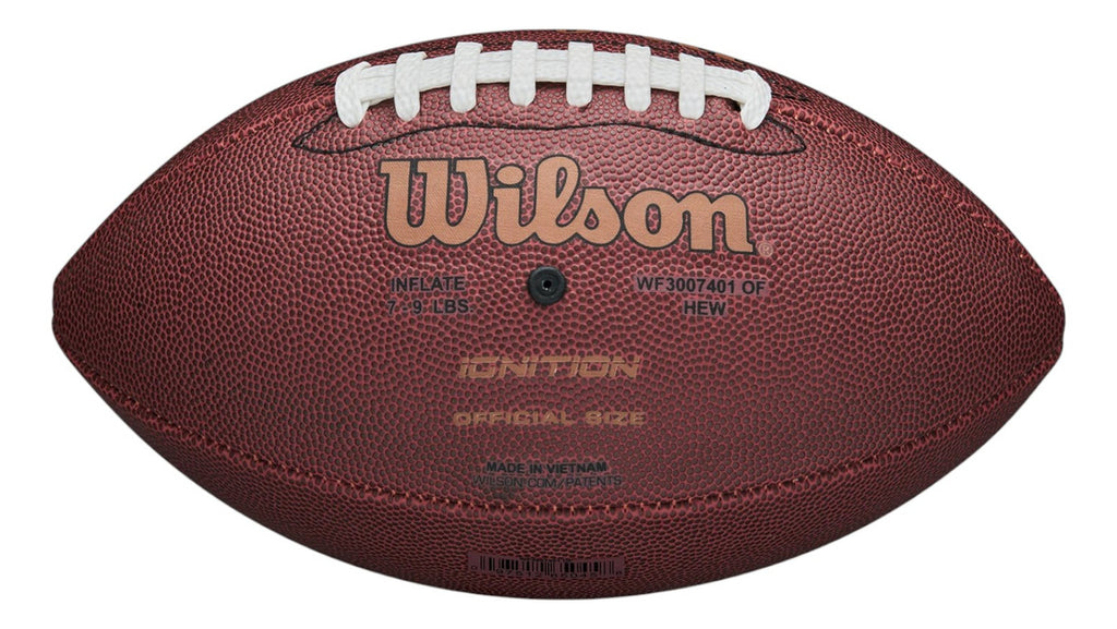 Balón De Futbol Americano Wilson Nfl Ignition Oficial Café