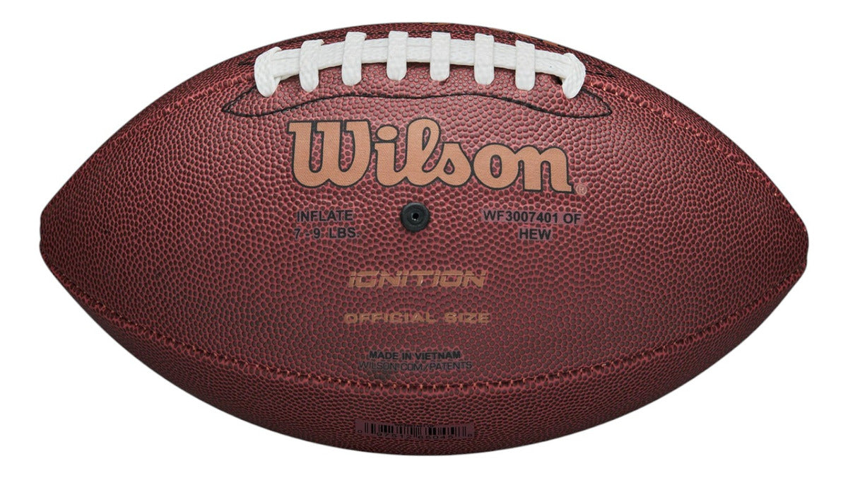 Balón De Futbol Americano Wilson Nfl Ignition Oficial Café