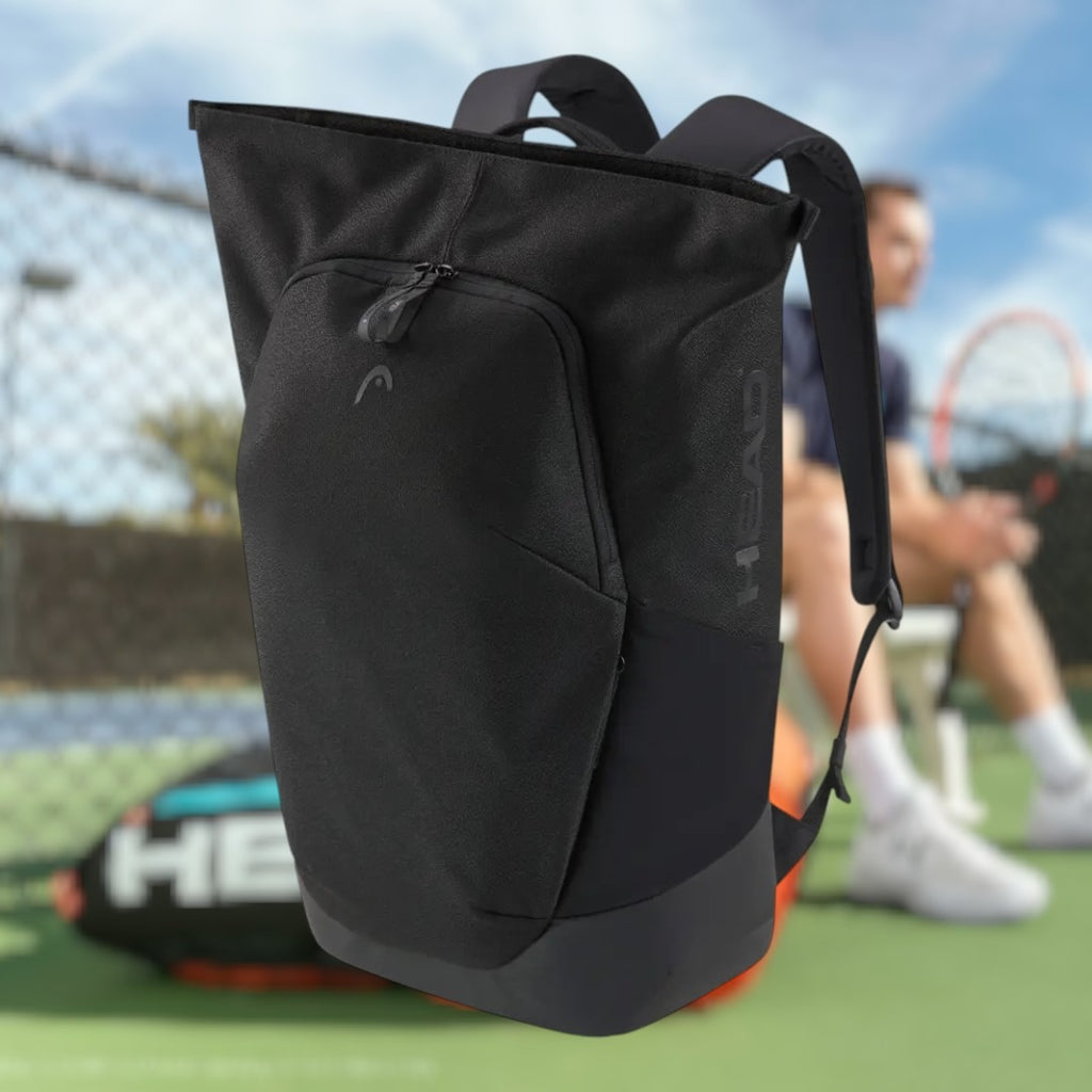 Mochila Head Pro X Backpack 25l Negra Para 3 Raquetas