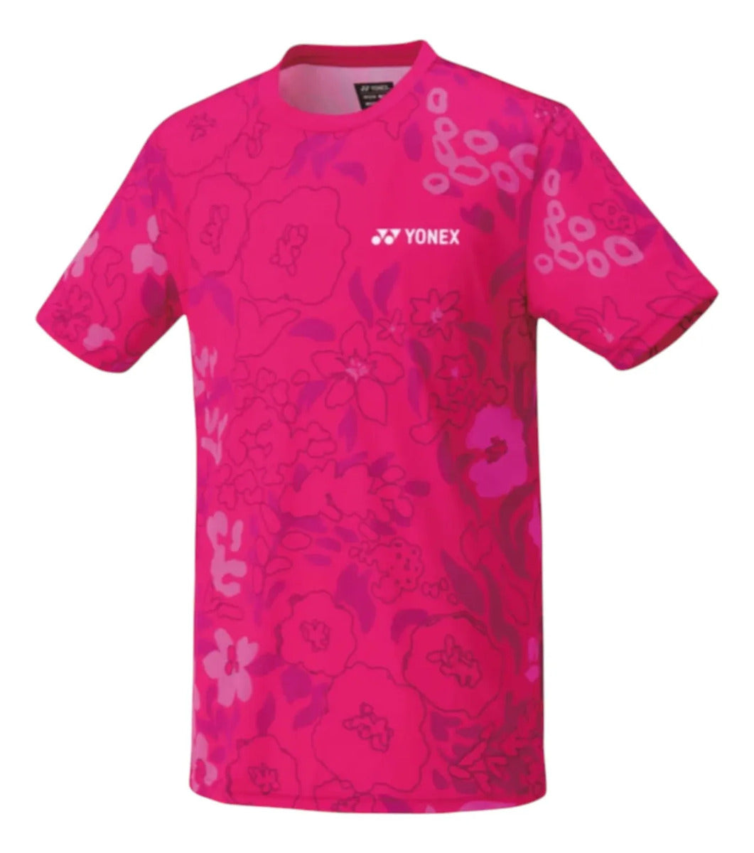 Playera Yonex 16621ex Rosa Tenis Padel Badminton