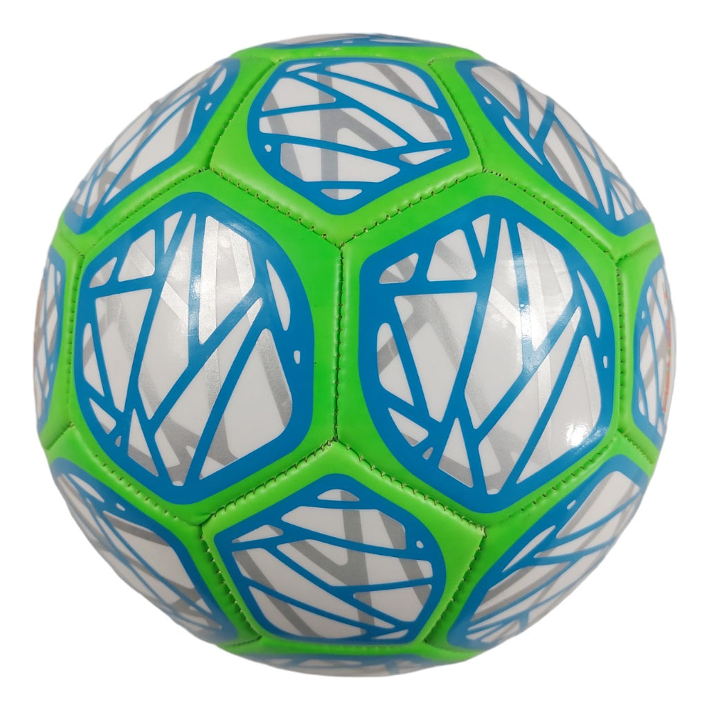 Balon Futbol #5 Voit Revolt Verde/azul