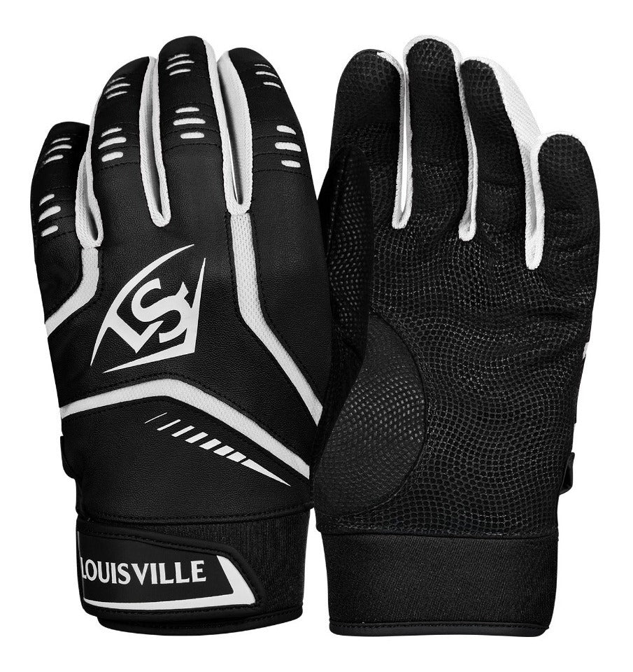 Guantes Bateo Louisville Slugger Omaha Negro L Juvenil