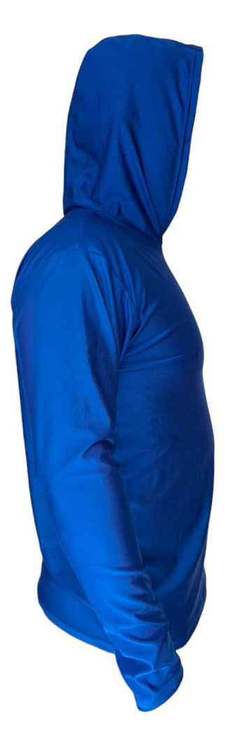 Sudadera Deportiva De Béisbol Radach Gorro Azul Manga Larga