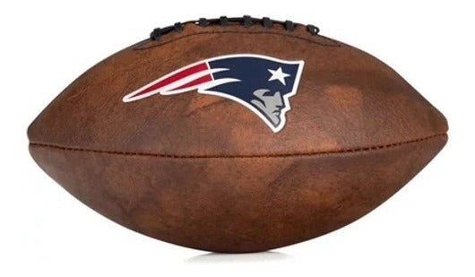 Balon De Americano Wilson Team Retro New England Patriots