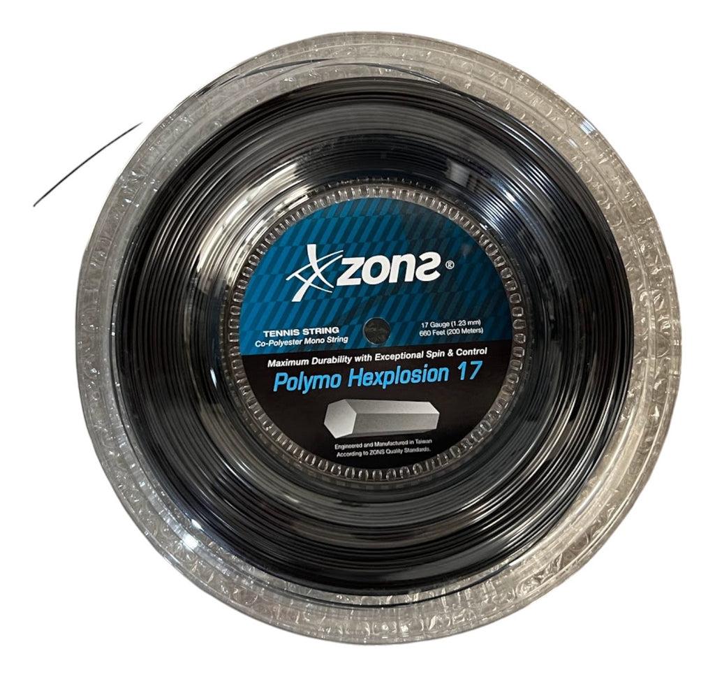 Rollo De Cuerda Zons Polymo Hexplosion Black 17