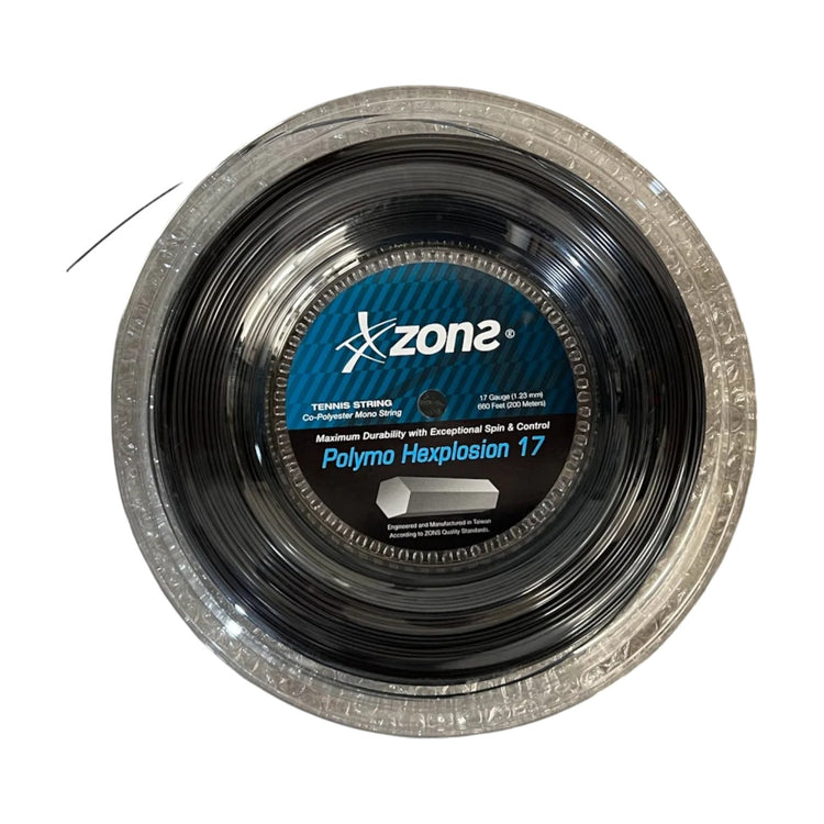 Rollo De Cuerda Zons Polymo Hexplosion Black 17