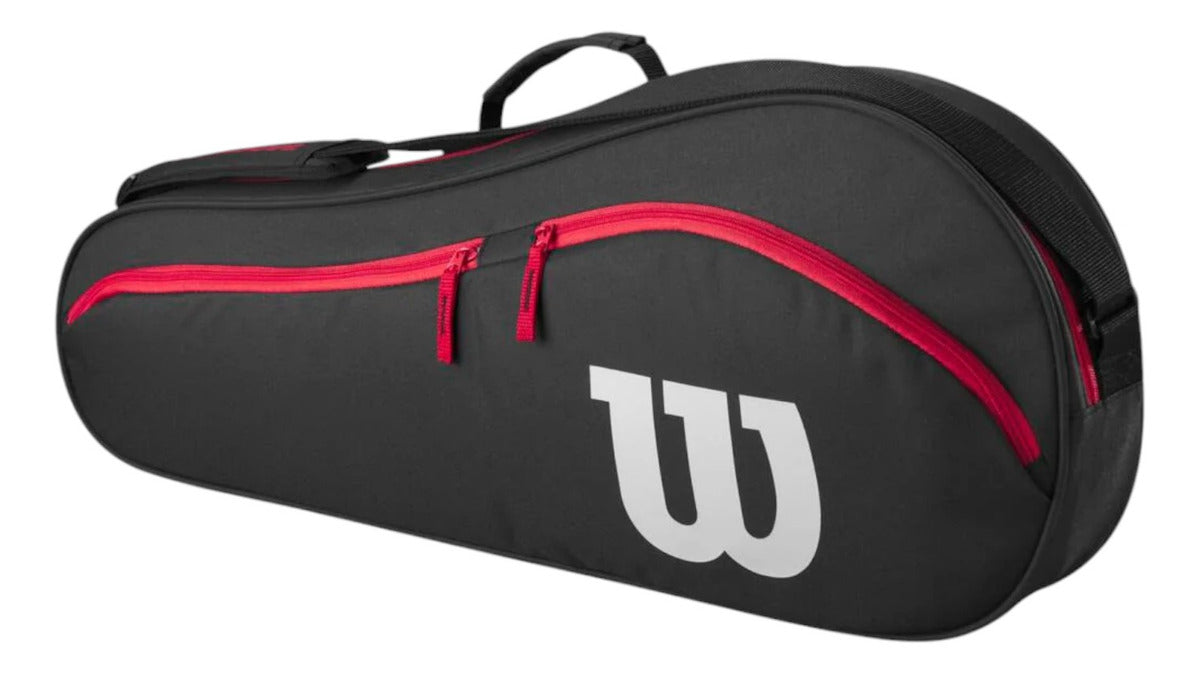 Raquetero Wilson Advantage 3pk 2025 Black