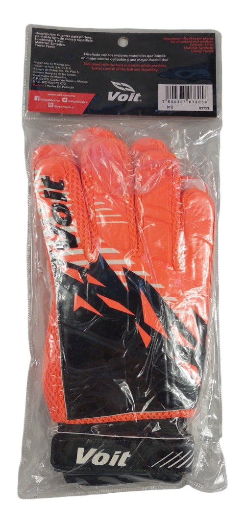 Guante De Portero Voit Prime Naranja
