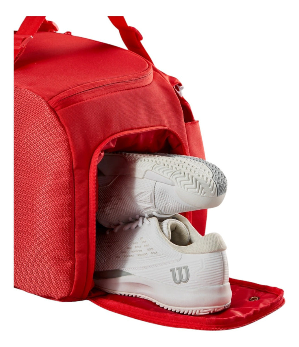 Maleta Raquetero Wilson Super Tour Duffel Rojo