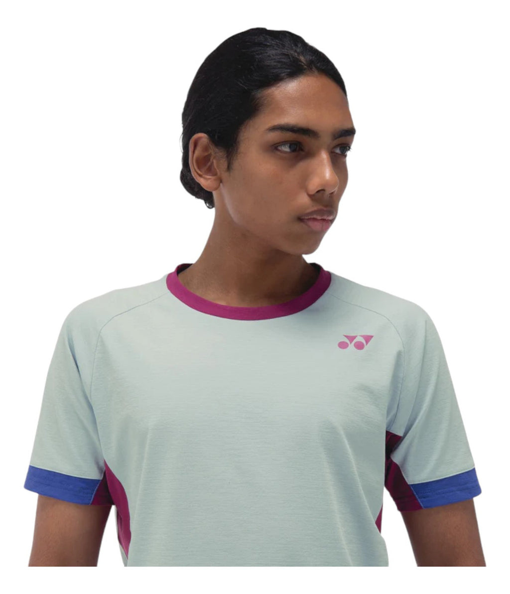 Playera Yonex Mens Crew Neck 10563 Smoke Mint