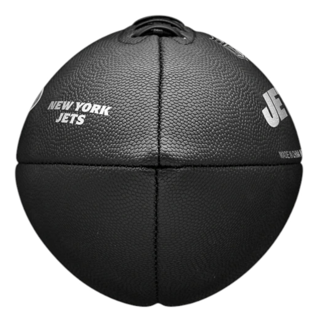 Balón De Futbol Americano Wilson Nfl Metallic Jets Msi