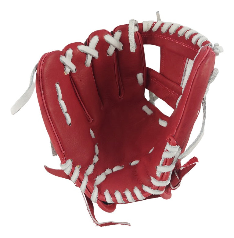 Guante De Beisbol Zurdo Radach Rookie 11.5in Rojo/bco