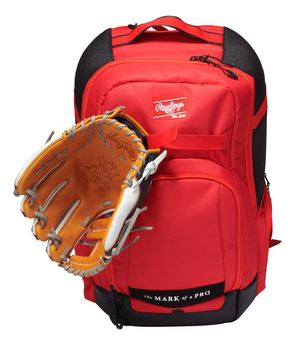 Back Pack Rawlings Beisbol Softbol Journey Players Rojo