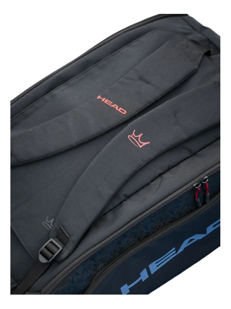 Bolsa Head Coello Pro X Duffle L Negra 60l Para 6 Palas