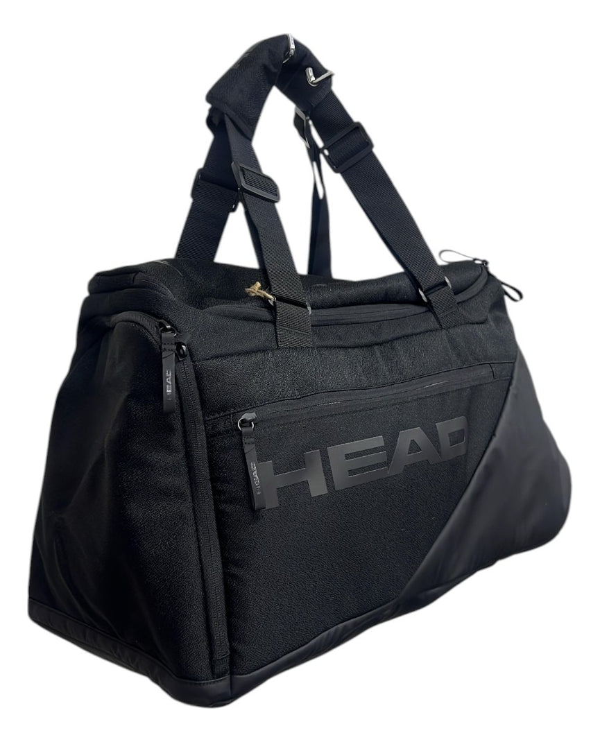 Bolsa Head Pro X Court Bag Negra 48l Compartimento Calzado