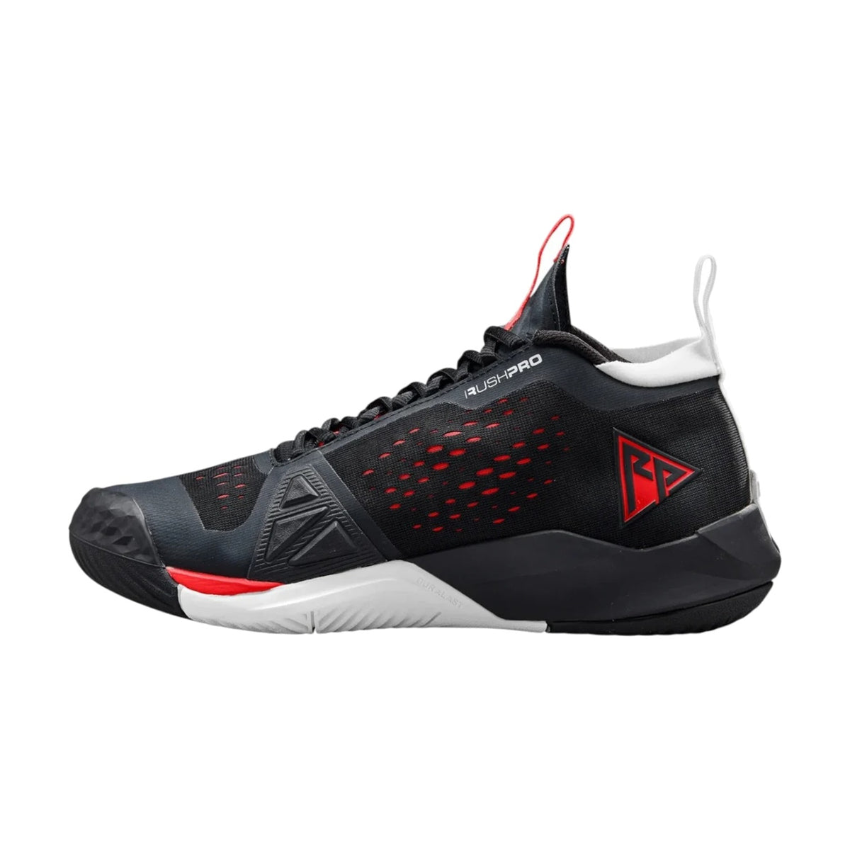 Tenis Wilson Rush Pro Tour Mid Black Red Deportes De Raqueta