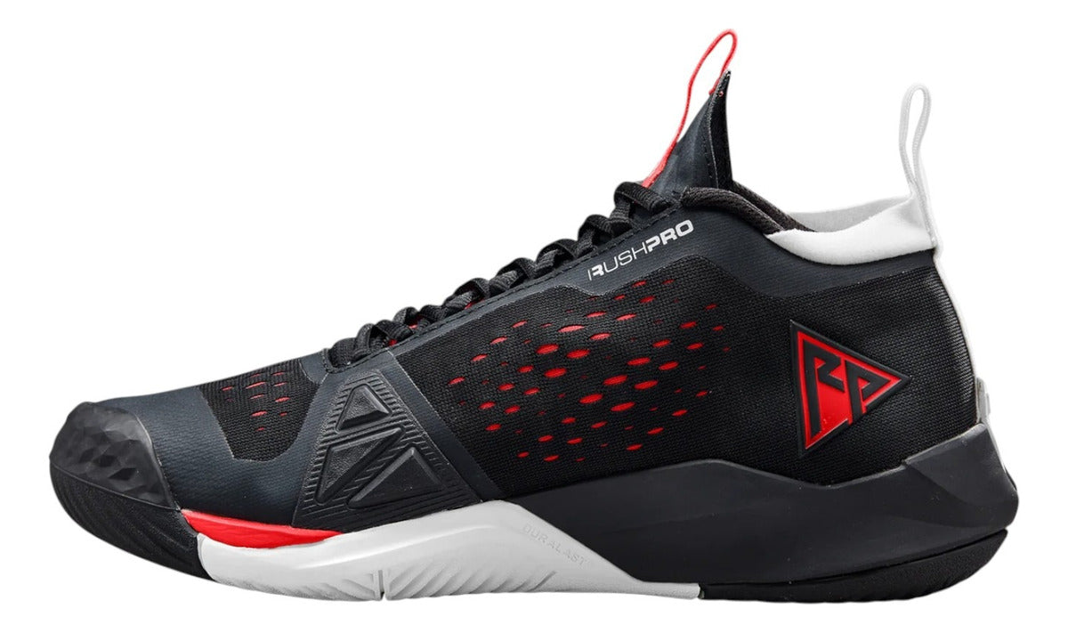 Tenis Wilson Rush Pro Tour Mid Black Red Deportes De Raqueta