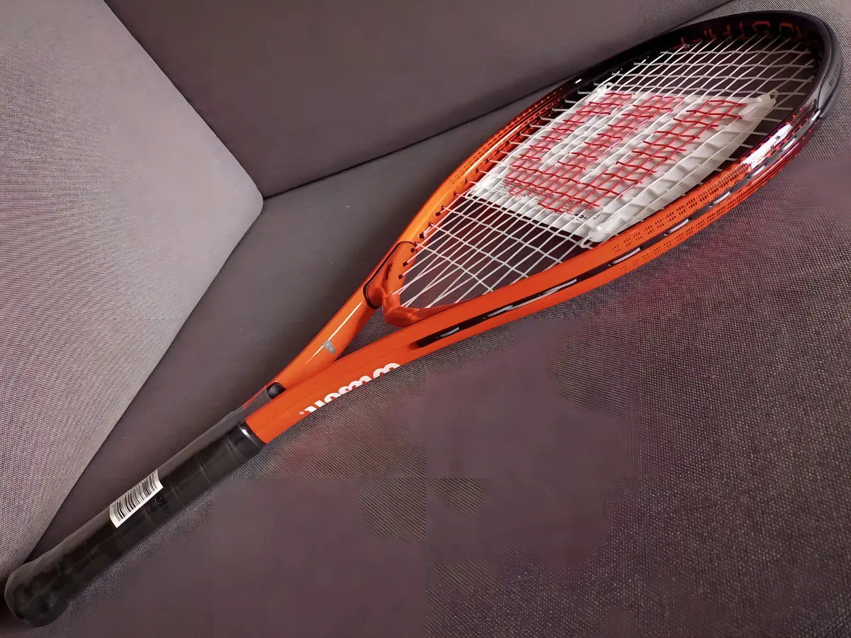 Raqueta Wilson Tenis Pro Staff Precision Xl 110 Xchws P Color Rojo Tamaño del grip 4 3/8