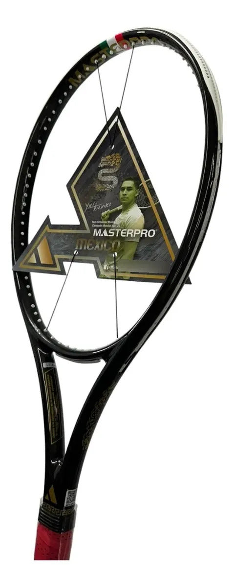 Raqueta Frontenis Masterpro México 4.0 Negra Carbon 240g 1/8