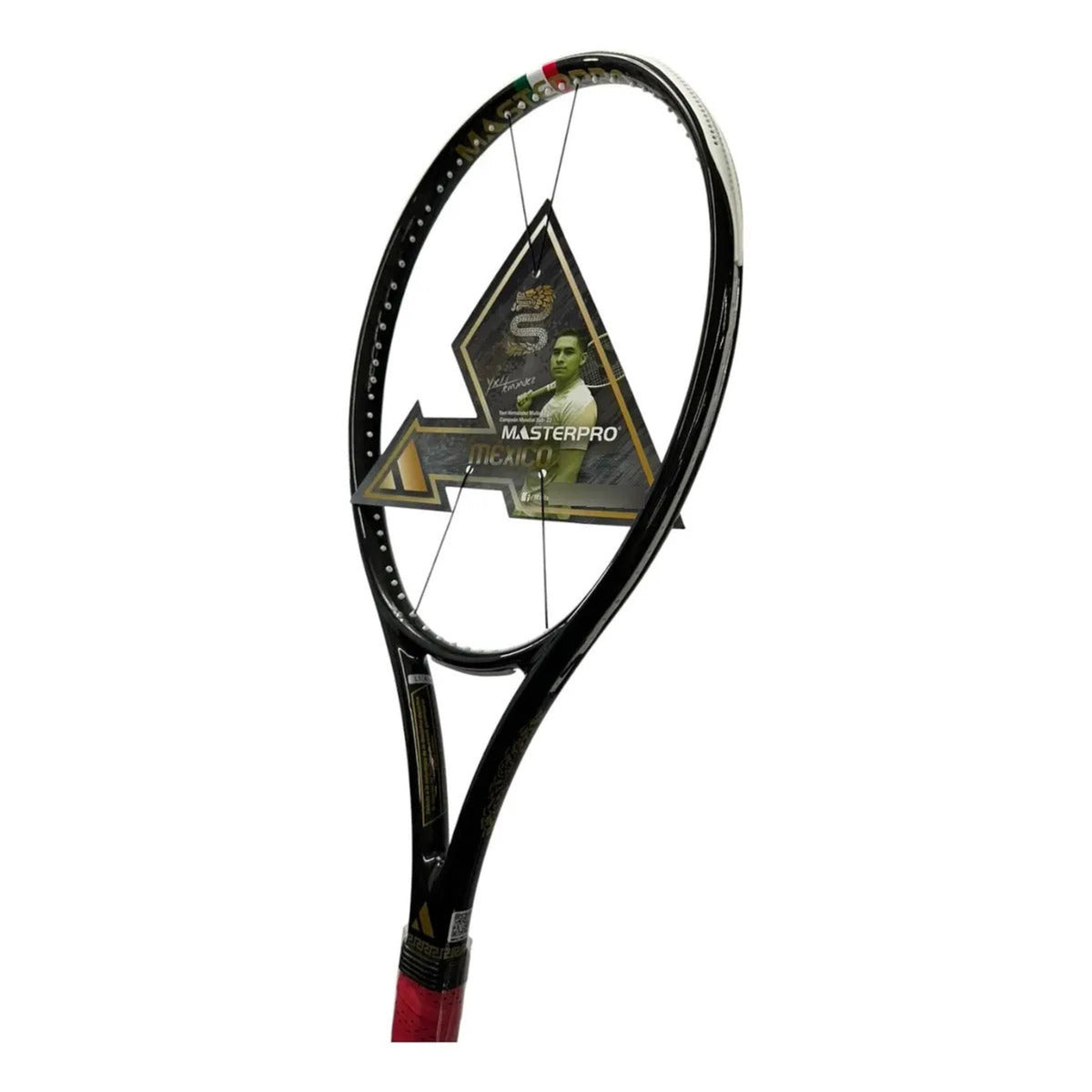 Raqueta Frontenis Masterpro México 4.0 Negra Carbon 240g 1/8
