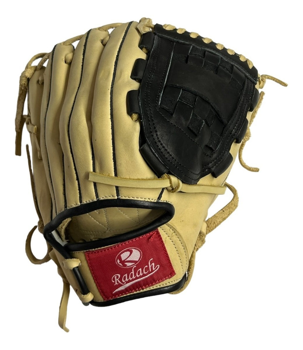 Guante De Beisbol Radach Pro Cuadro Pitcher 12in Bone Black