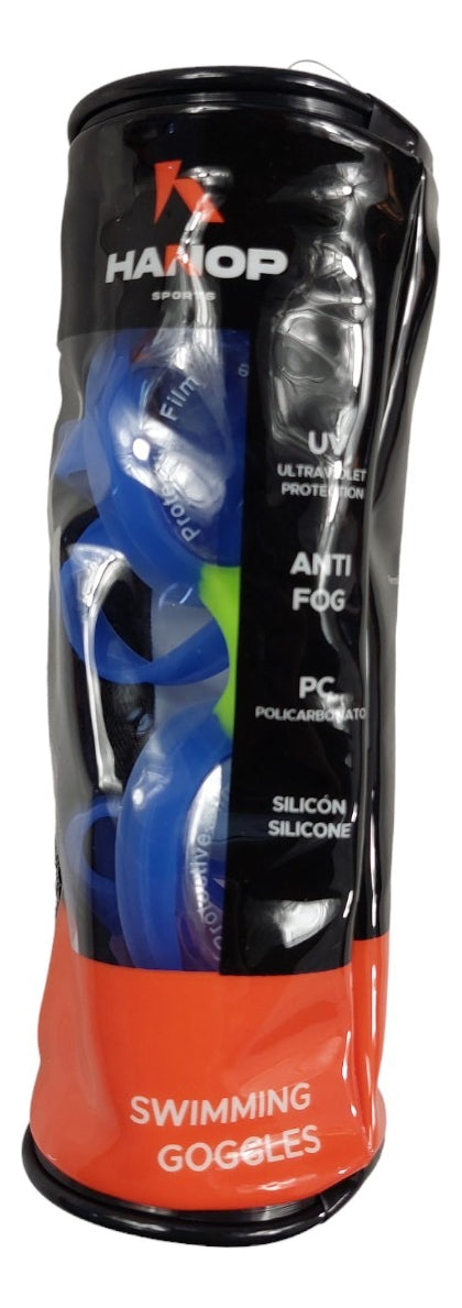 Goggle De Natación Hanop G540 Adulto Azul