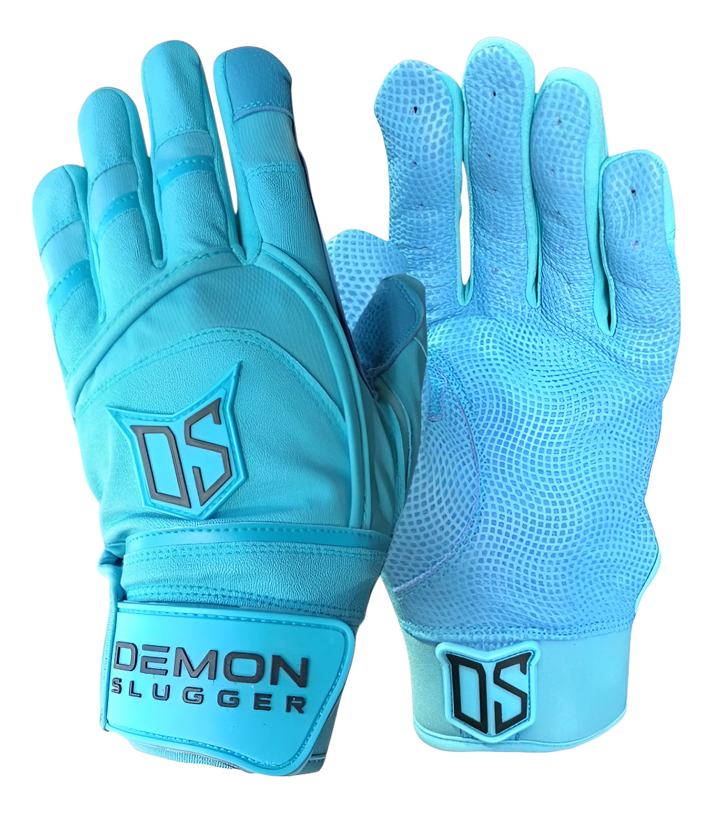 Guantes De Bateo Demon Slugger Fiesta Colors Baby Blue M