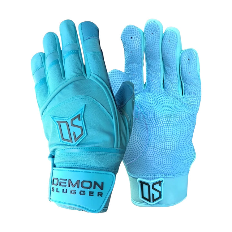 Guantes De Bateo Demon Slugger Fiesta Colors Baby Blue M