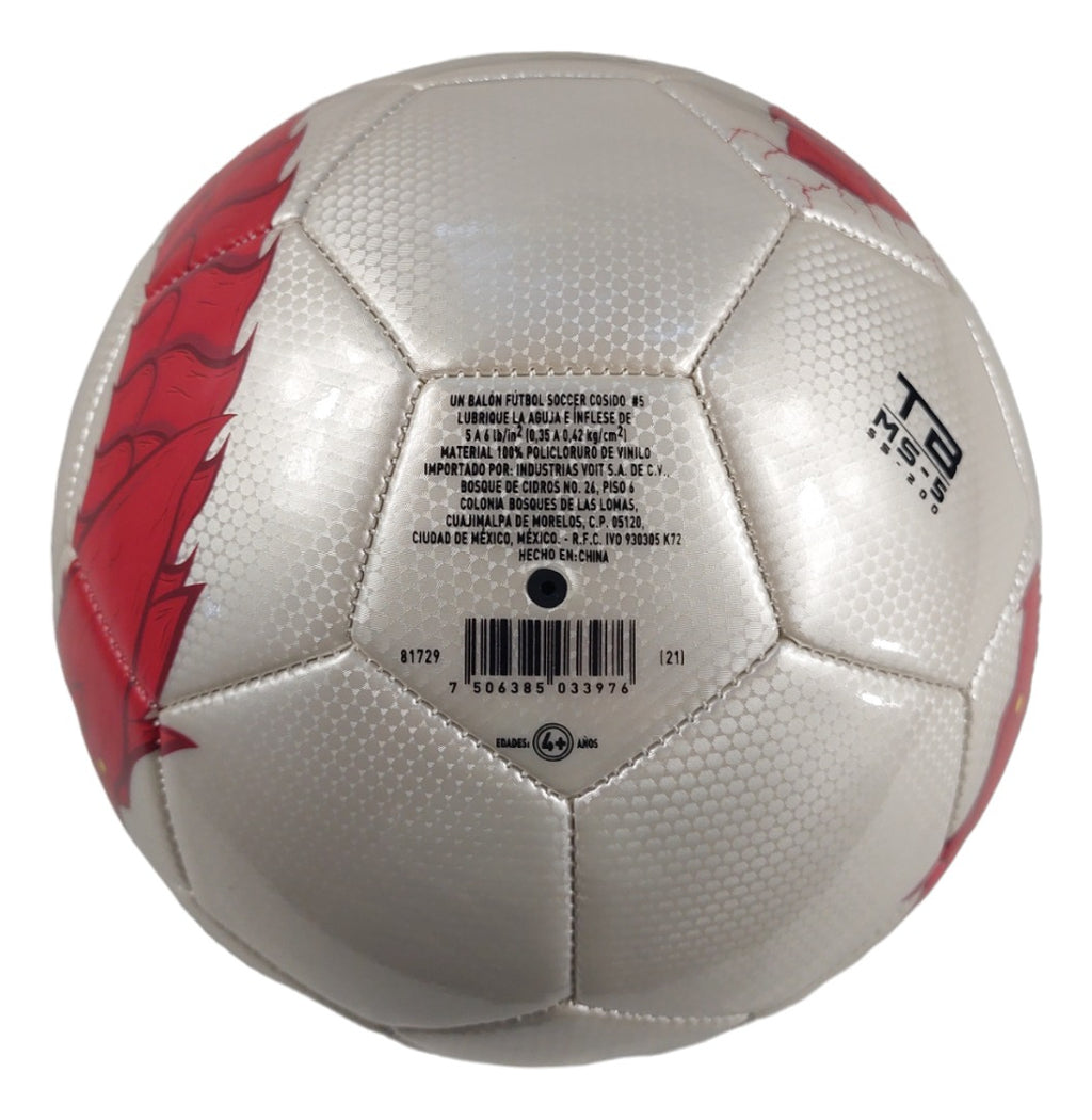 Balon Futbol Voit Dragao 5 Mix