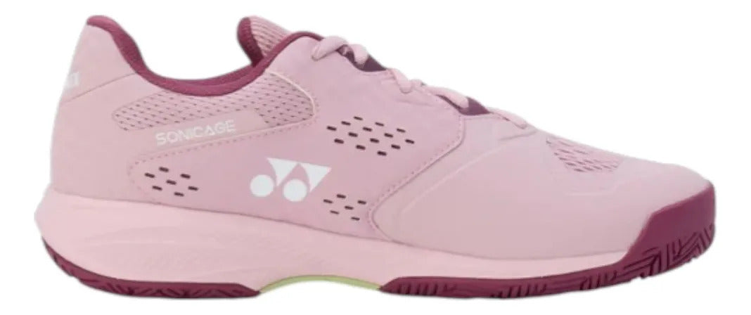 Tenis Yonex Sonicage Mujer Smoke Pink All Court 25.5cm