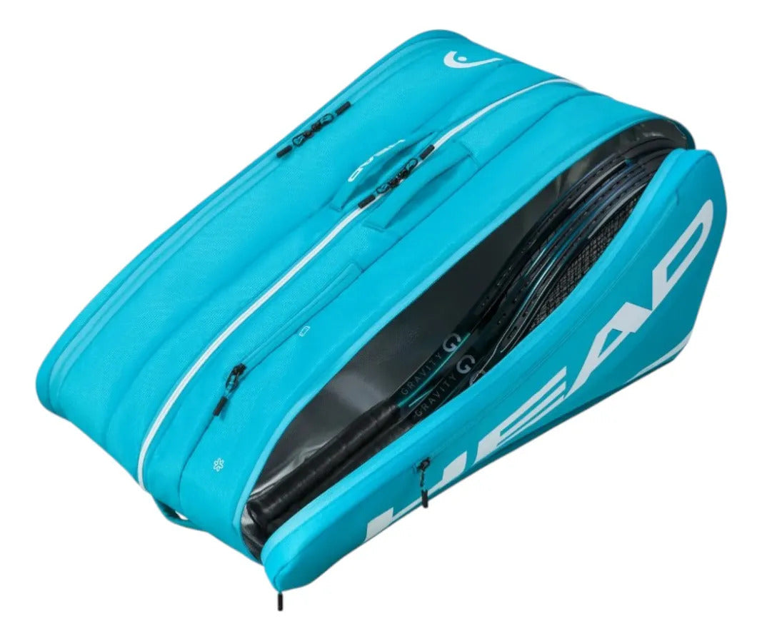 Raquetero Head Tour Xl Speed Blue Para 12 Raquetas Tenis