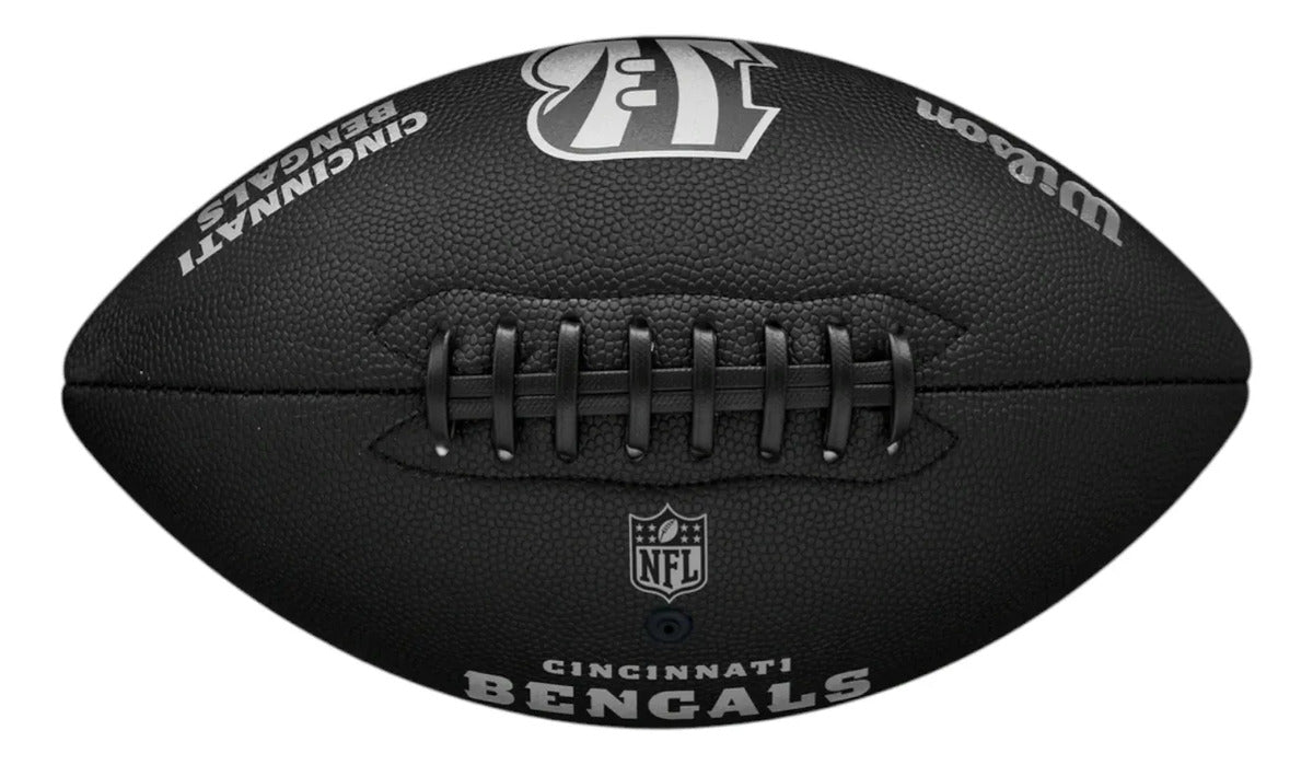Balon Futbol Americano Wilson Team Metallic Premium Bengals
