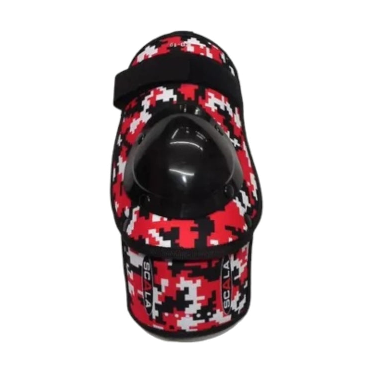 Codera Para Bateador Scala Camu Rojo Infantil