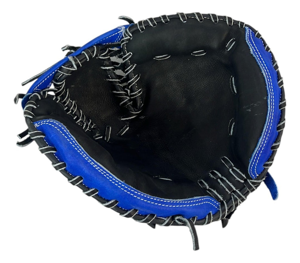 Guante De Béisbol Radach Cátcher Basic Game Azul/negro 34