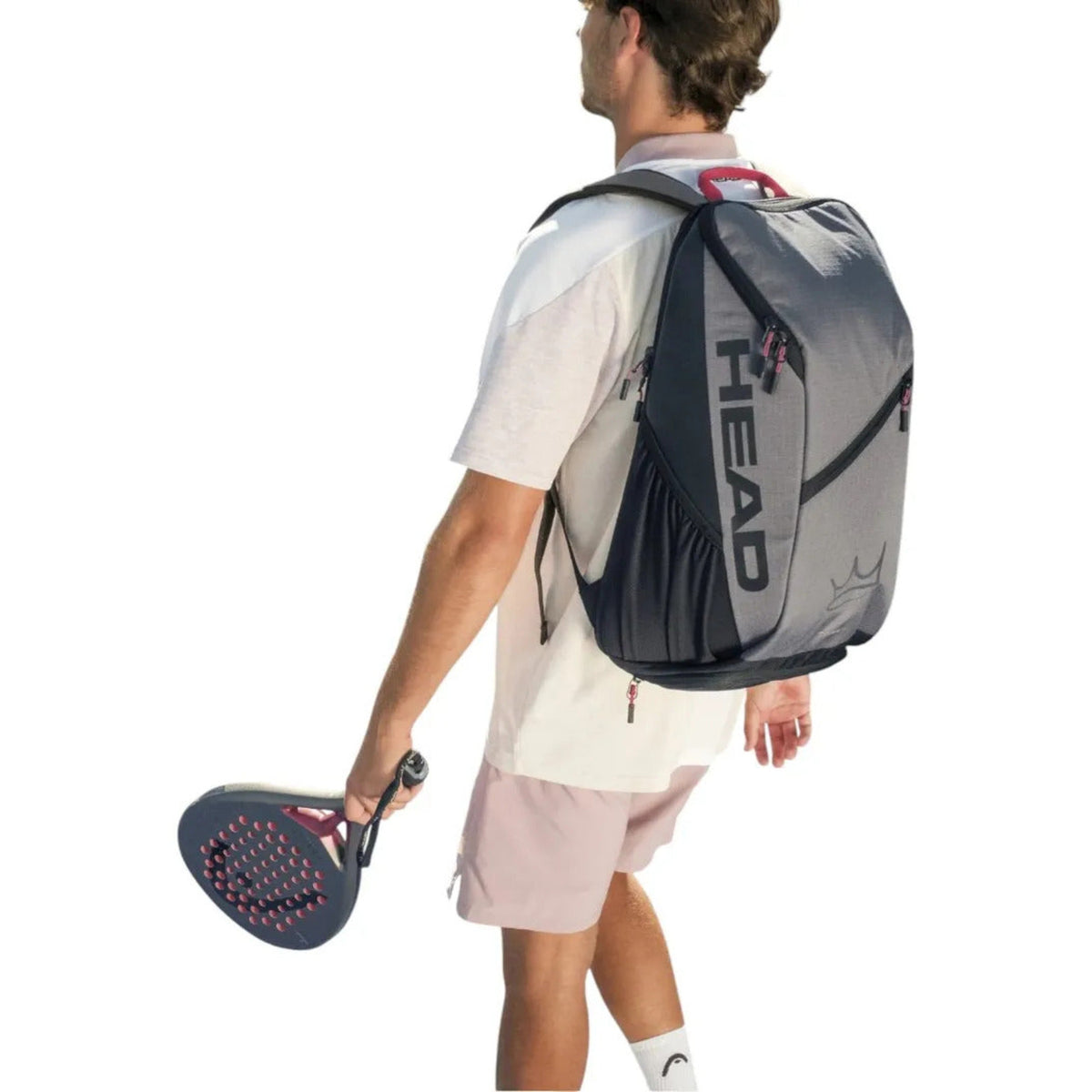 Mochila Pádel Head Coello Tour Backpack 25l Gris 2026