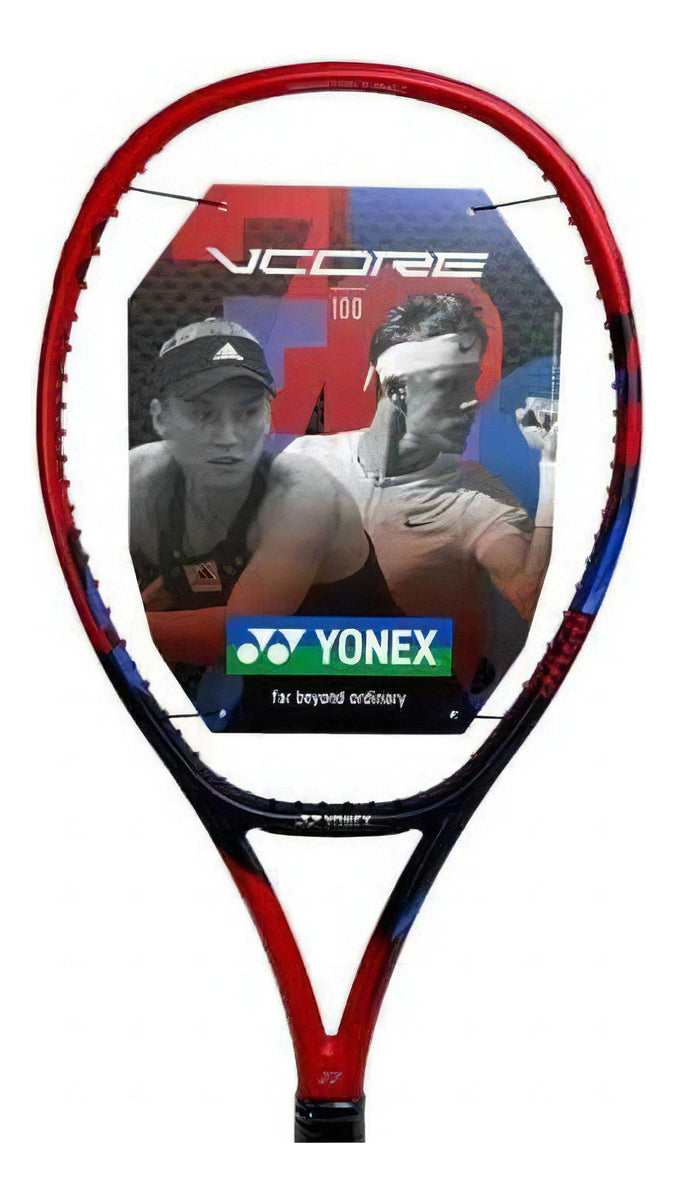 Raqueta De Tenis Yonex Vcore 100 300g Modelo 2023 1/2 Rojo L4